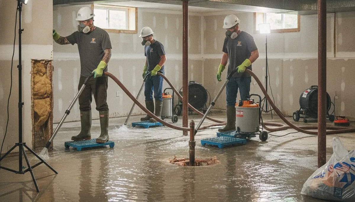 Burst Pipe Cleanup Image 1