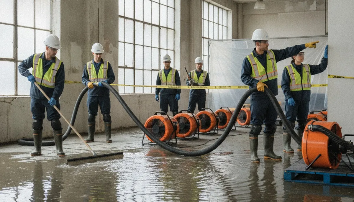 Commercial Water Damage Restoration Image 2