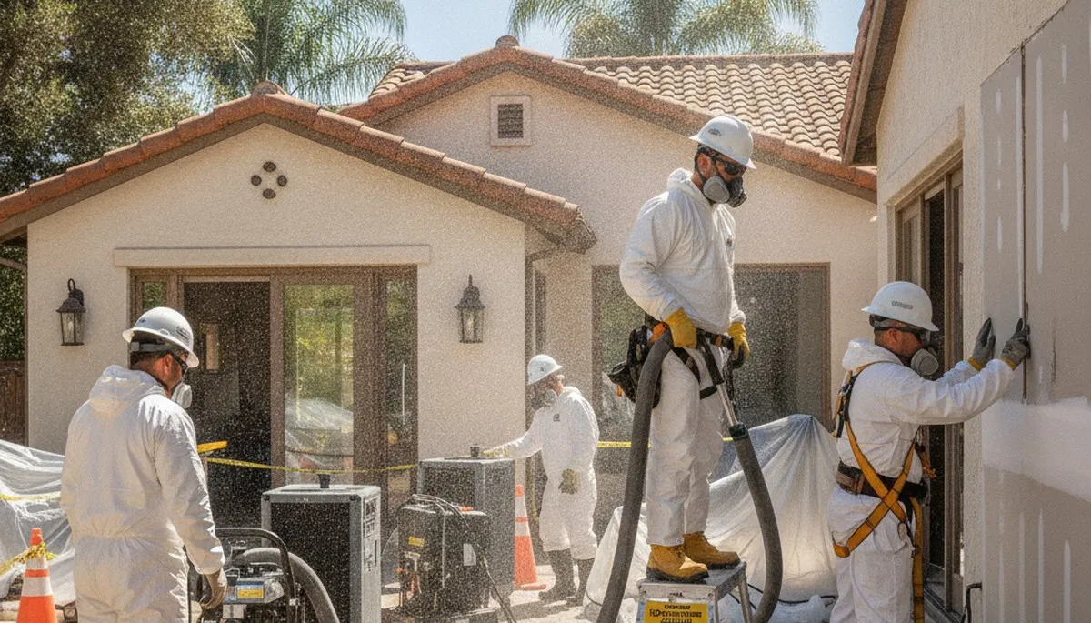 Water Damage Bonsall Ca Image 1