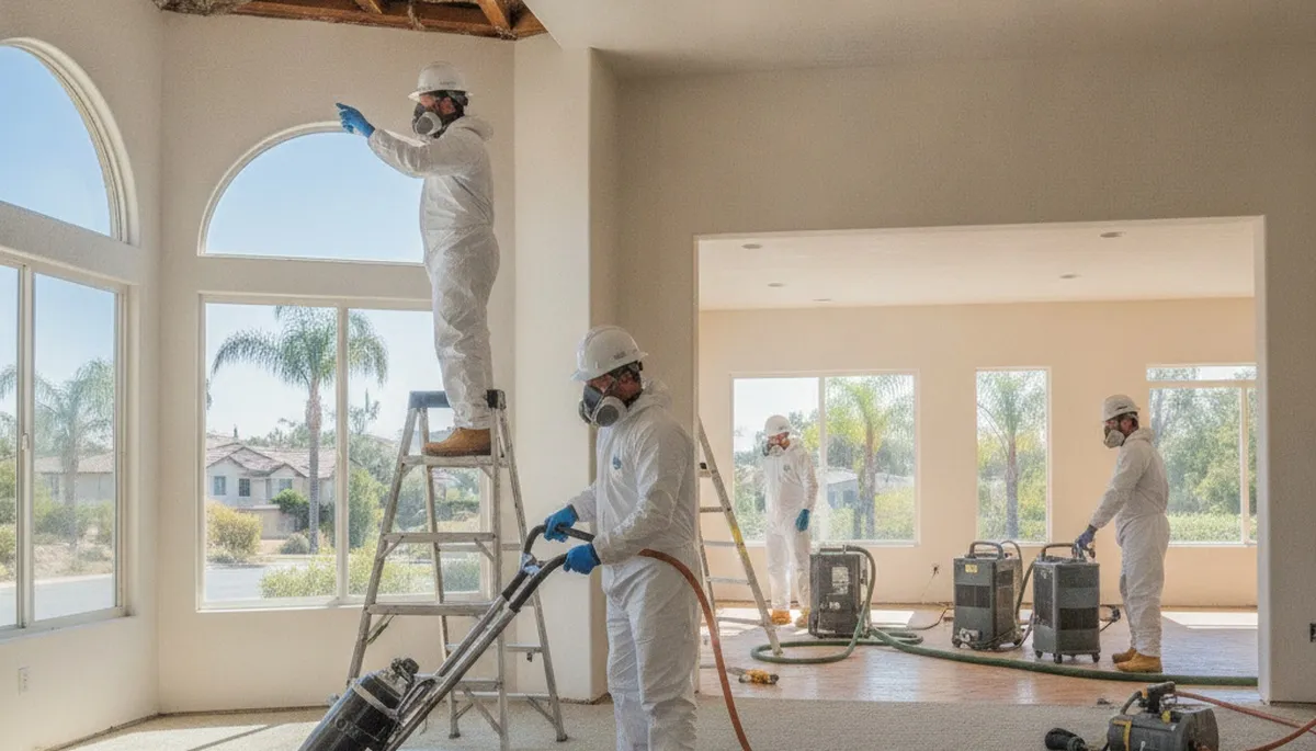 Water Damage Bonsall Ca Image 2