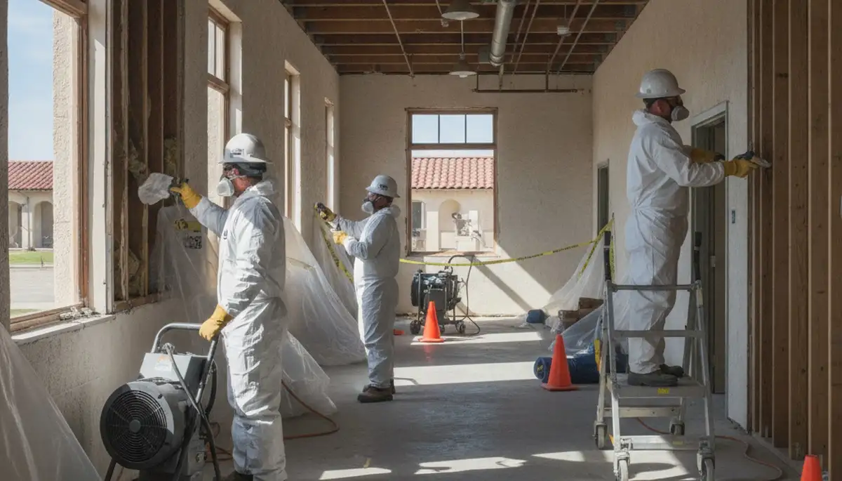Water damage restoration team serving Oceanside, CA with emergency cleanup and repair services