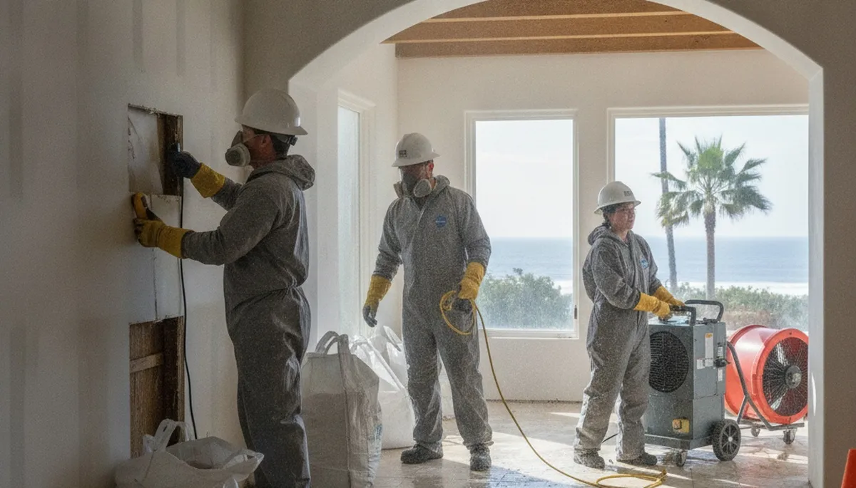 Water Damage Del Mar Ca Image 1