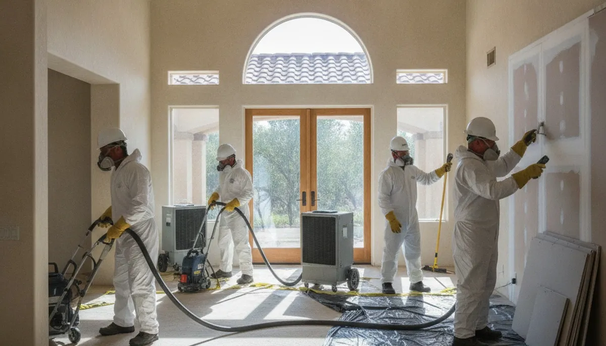 Water Damage Pauma Valley Ca Image 2