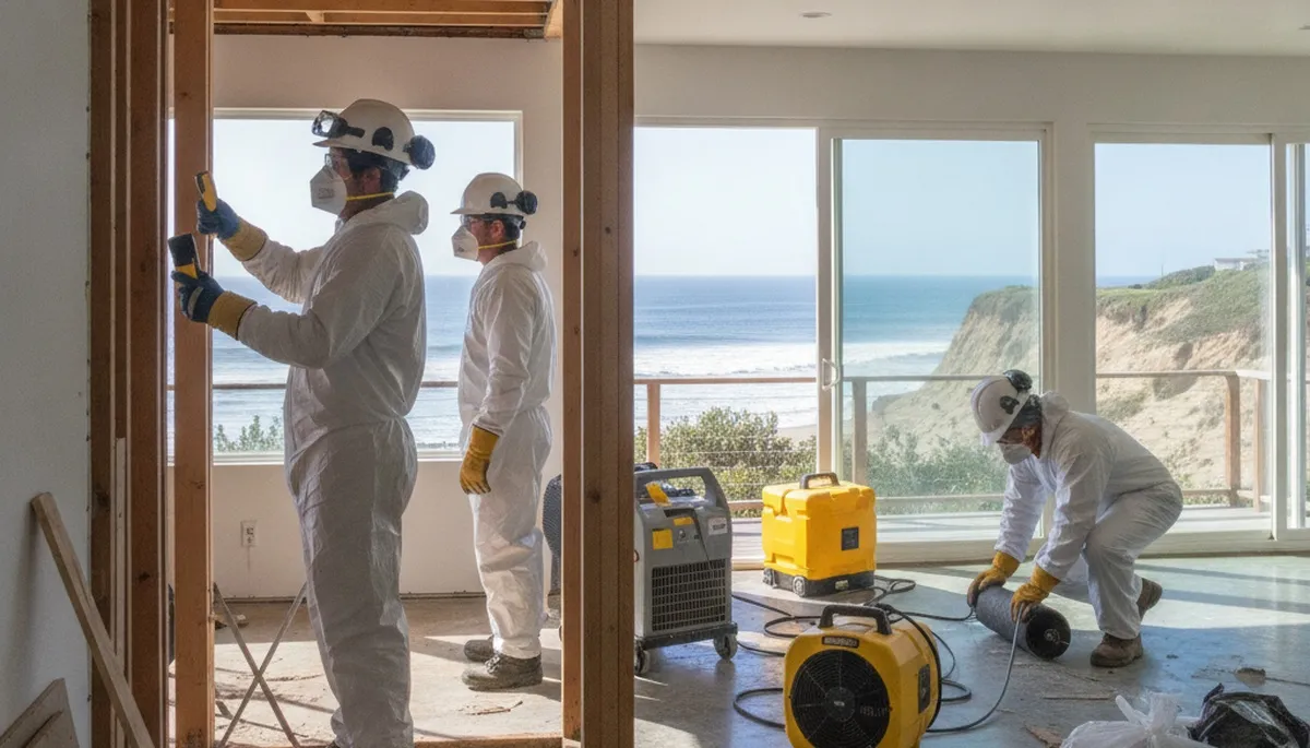 Water Damage Solana Beach Ca Image 1