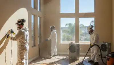 Water damage restoration team serving Oceanside, CA with professional cleanup and repair services